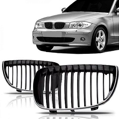 Grade do radiador série 1 bmw de 2004 a 2007 lado direito