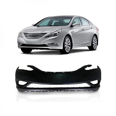 Para choque sonata hyundai de 2011 a 2014 dianteiro preto