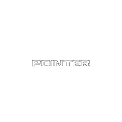 Adesivo pointer volkswagen porta malas cinza