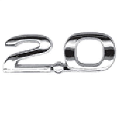 Emblema 2.0 de 1997 cromado modelo cibie