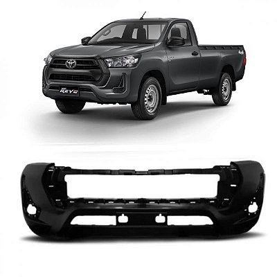 Para choque hilux toyota de 2021 a 2025 dianteiro picape cabine simples