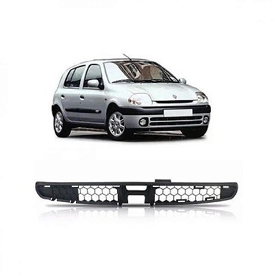 Grade do radiador clio renault de 1999 a 2002 interna preta