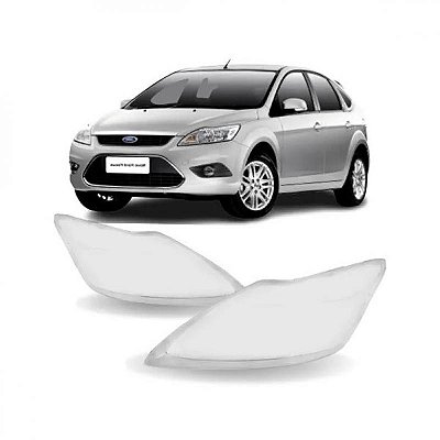 Lente do farol focus ford de 2009 a 2013 lado direito