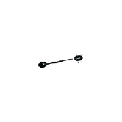Antena celular carcaça preta oval