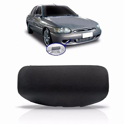 Tampão de para choque escort ford de 1997 a 2002 dianteiro primer zetec