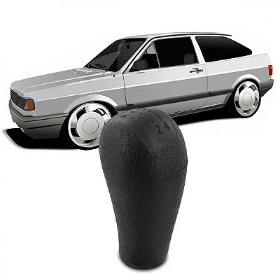 Bola de câmbio gol volkswagen de 1987 a 1996 cinza quatro marchas antena