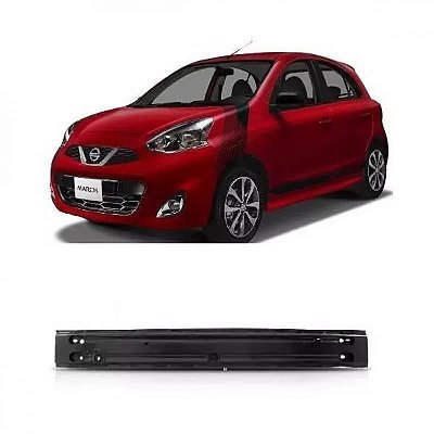 Alma do para choque march nissan de 2014 a 2020 dianteiro