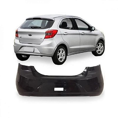 Para choque ka ford de 2015 a 2018 traseiro preto para carroceria hatch