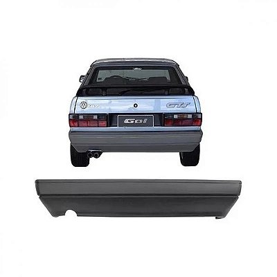 Para choque gol volkswagen de 1987 a 1994 traseiro cinza escuro