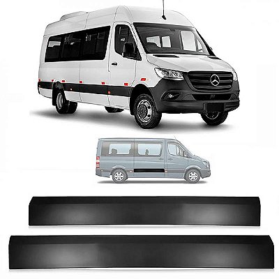 Friso da porta de correr sprinter mercedes benz de 2020 a 2025 lado direito