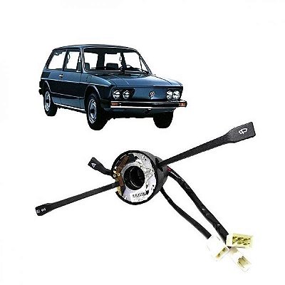 Chave de seta brasília volkswagen de 1978 a 1980 com interruptor de emergência