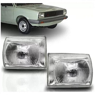 Farol gol e saveiro volkswagen de 1980 a 1986 lado esquerdo com entrada de ar