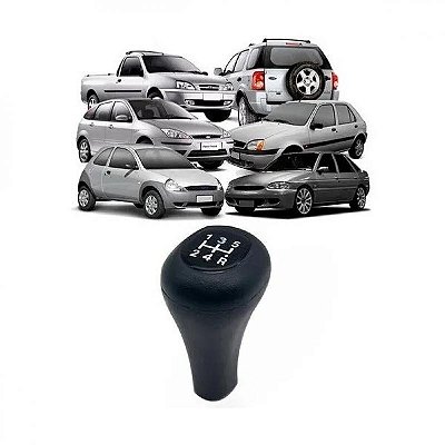 Bola de câmbio ka ford de 1996 a 2014 e fiesta e ecosport ford carcaça preta com lente