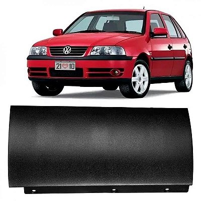 Tampa calço de airbag gol volkswagen de 1999 a 2005 geração três ponteira para choque