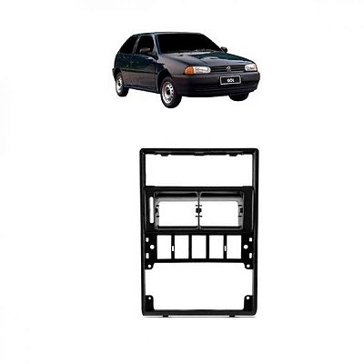 Moldura inferior para choque do painel gol volkswagen de 1995 a 1999 sem difusor