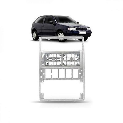 Moldura inferior para choque do painel gol volkswagen de 1995 a 1999 cromada com difusor