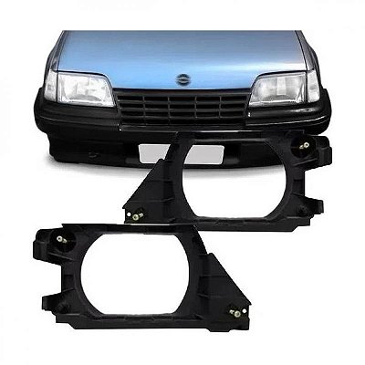 Carcaça de farol kadett e ipanema chevrolet de 1989 a 1998 lado direito com parafuso