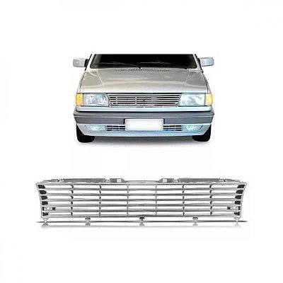 Grade do radiador gol volkswagen de 1991 a 1996 cinza claro sem emblema
