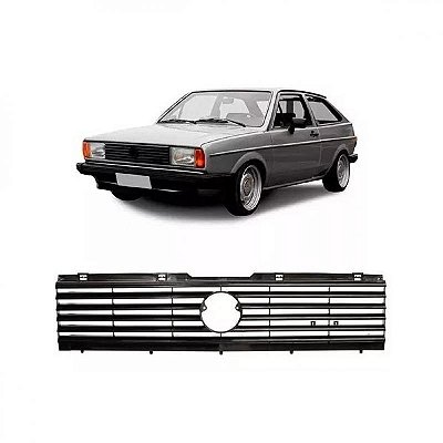 Grade do radiador gol volkswagen de 1982 a 1986 preto água