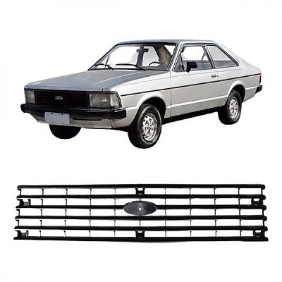 Grade do radiador corcel ii belina ford de 1979 a 1984 preto