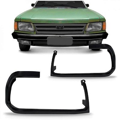 Aro do farol del rey ford de 1985 a 1992 superior preto