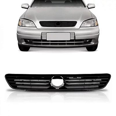 Grade do radiador astra chevrolet de 1998 a 2002 carcaça preta