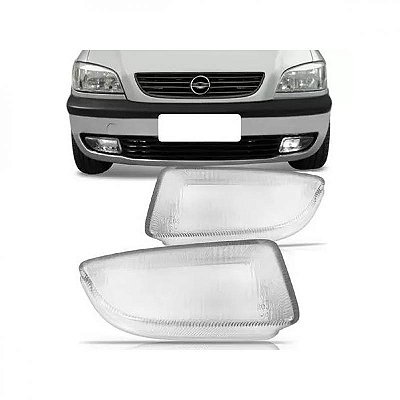 Lente de farol auxiliar zafira chevrolet de 2001 a 2004 lado direito modelo cibie ZKW