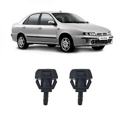 Esguicho do lavador do para brisa marea e brava fiat preto versão ls