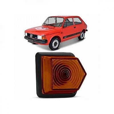 Lanterna spazio fiat de 1976 a 1986 lateral âmbar