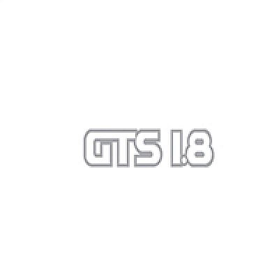 Adesivo mala cinza GTS 1.8