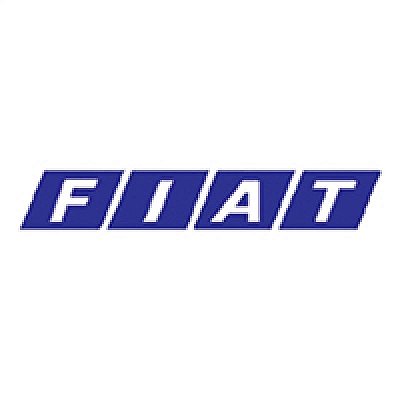 Emblema fiat porta malas azul