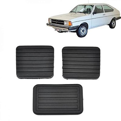 Conjunto de pedaleira gol e passat e voyage volkswagen de 1980 a 1983
