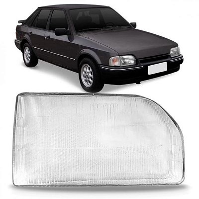 Lente de farol escort hobby ford de 1987 a 1995 e verona ford e apollo volkswagen de 1990 a 1992 lado direito
