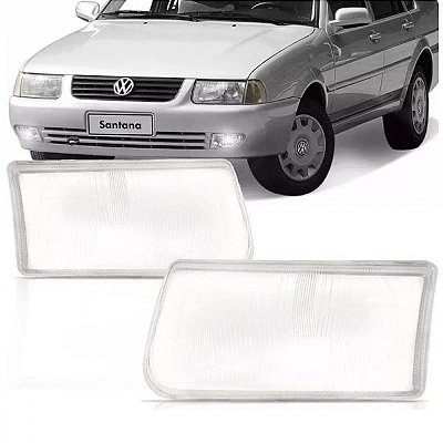 Lente de farol santana volkswagen de 1998 a 2006 lado esquerdo