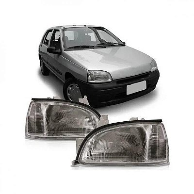 Farol clio renault de 1996 a 1998 lado esquerdo
