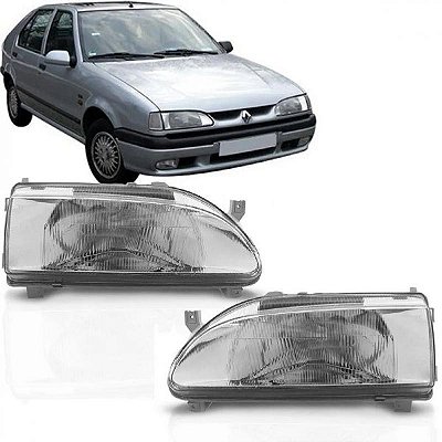 Farol 19 renault de 1993 a 1998 lado esquerdo elétrico