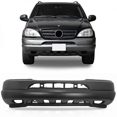 Para choque ml 320 mercedes benz de 1998 a 2000 dianteiro com acabamento em primer