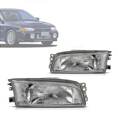 Farol lancer mitsubishi de 1996 a 1997 lado direito