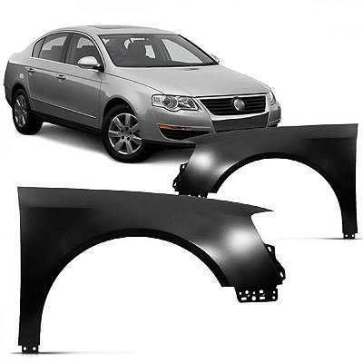 Para lama passat volkswagen de 2006 a 2010 lado esquerdo sem furo