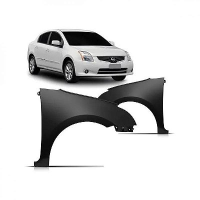 Para lama sentra nissan de 2007 a 2013 lado esquerdo