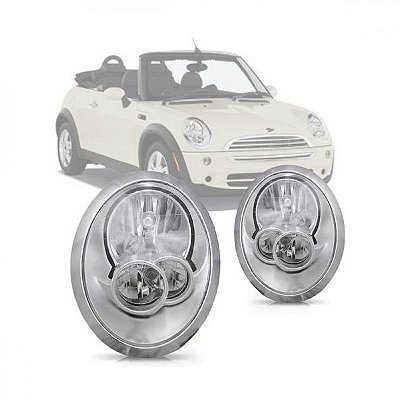 Farol cooper mini de 2005 a 2006 lado direito