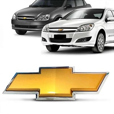 Emblema da grade do radiador vectra chevrolet de 2009 a 2011 e corsa classic chevrolet de 2010 a 2016