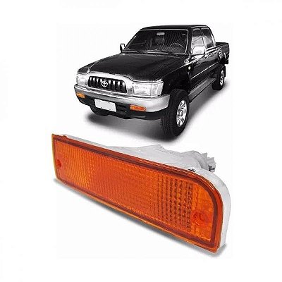 Lanterna hilux sw4 e hilux SRV toyota de 1992 a 1995 e de 2002 a 2004 respectivamente dianteira lado direito para choque