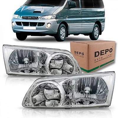 Farol starex hyundai de 1995 a 2003 lado direito