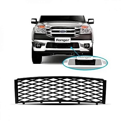 Grade de para choque ranger ford de 2010 a 2012 dianteira central inferior