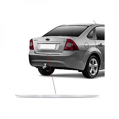 Friso do porta malas focus ford de 2009 a 2013 cromado sedã