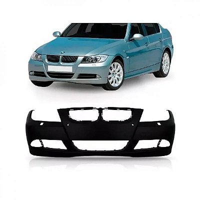 Para choque série 3 bmw de 2006 a 2008 dianteiro com furo para esguicho