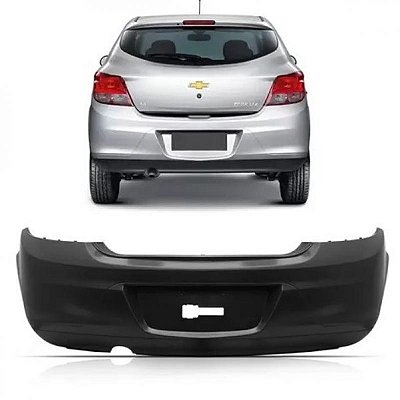 Para choque onix chevrolet de 2012 a 2016 traseiro preto joy