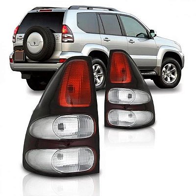 Lanterna prado toyota de 2003 a 2009 traseira lado direito