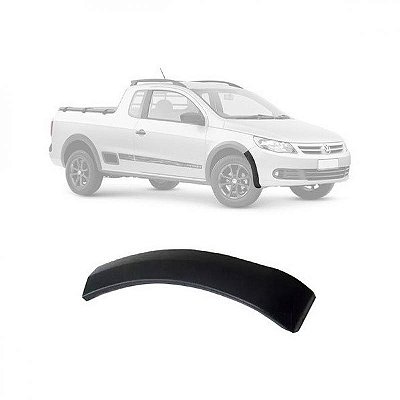 Moldura inferior para choque saveiro volkswagen de 2009 a 2012 dianteira lado direito geração 5 trend